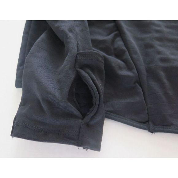 Nike DD6799 010 Women's Sz L Black Therma-FIT Element 1/2-Zip Running Jacket $85 - Picture 9 of 9